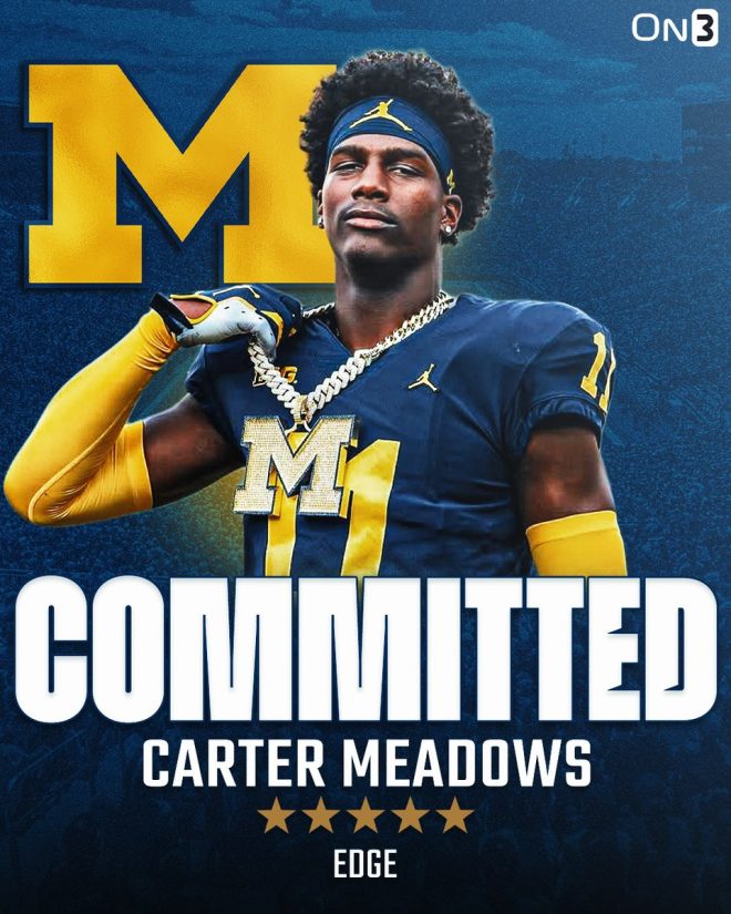 ELITE Recruit's Shocking Commitment Ignites Rivalry! — Elite football recruit, Michigan Wolverines commitment, 2025 top recruit news