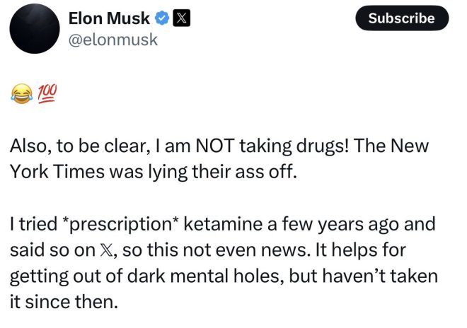 Elon Musk Fires Back at NYT: "Lies About My Drug Use!" — Elon Musk controversy, New York Times Elon Musk response, Musk honesty scandal