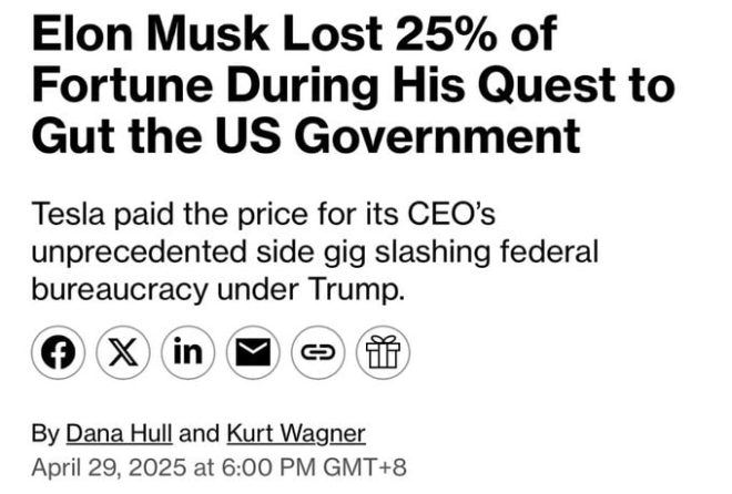 "Elon Musk Loses $113 Billion While Revamping Government - Do You Thank Him or Blame Him?" — Elon Musk financial setback, government reform support, billionaire philanthropy