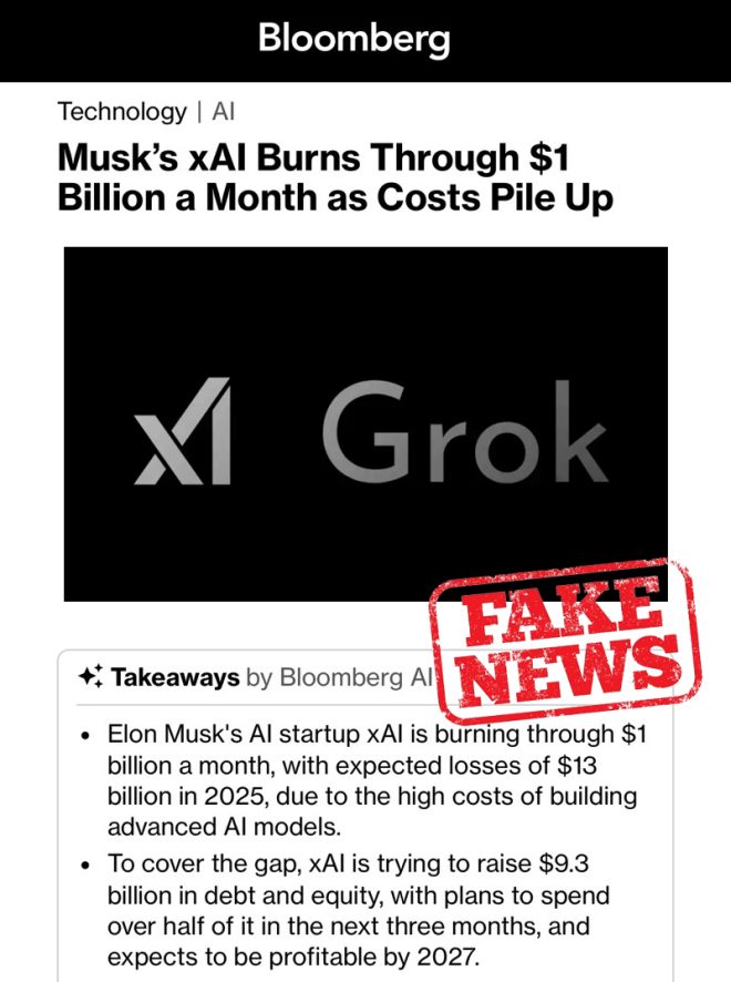 Elon Musk's $1B xAI Burn: Truth or Just Nonsense? — Elon Musk xAI financial claims, Bloomberg report controversy, AI company funding disputes