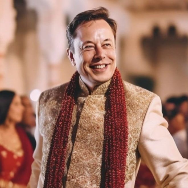 Elon Musk's Father Sparks Controversy with Ram Temple Visit! — Elon Musk's Father India Visit, Ram Temple Ayodhya News, Green Technology Promotion India