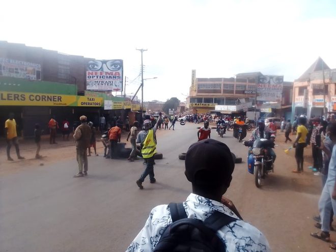 Embu County Erupts: Protests Surge Amid Police Crackdown! — Embu county unrest, peaceful demonstrations in Embu, police presence Embu 2025