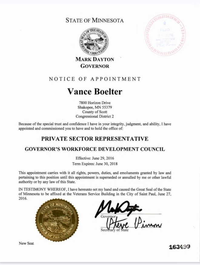 Ex-Shooter Joins Workforce Council: Shocking MN Appointment! —  Vance Boelter news, Minnesota Workforce Development Council, Mark Dayton appointment 2025