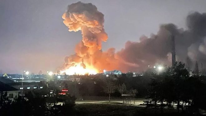Explosions Rock Ukraine: Is Russia Retaliating Against Drones? — Massive Missile Strikes Ukraine, Ukraine Air Raid Alerts, Ongoing Conflict in Eastern Europe