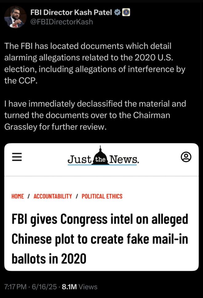 FBI: China Rigged 2020 Election! Newsom's Shocking Trip! — FBI election fraud investigation, China US relations 2025, California China partnership