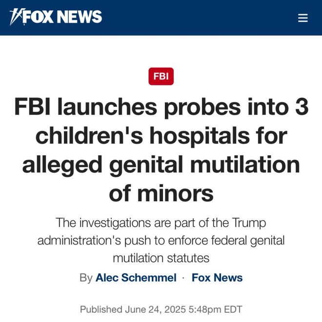 FBI Investigates Major Hospitals for Controversial Practices! — FBI investigation child welfare, hospital criminal charges minors, genital mutilation legal consequences