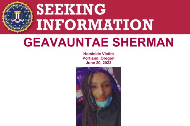 FBI's $15K Reward: Who Killed Geavauntae Sherman? —  FBI reward for murder information, Geavauntae Sherman case updates, Portland homicide investigation 2025
