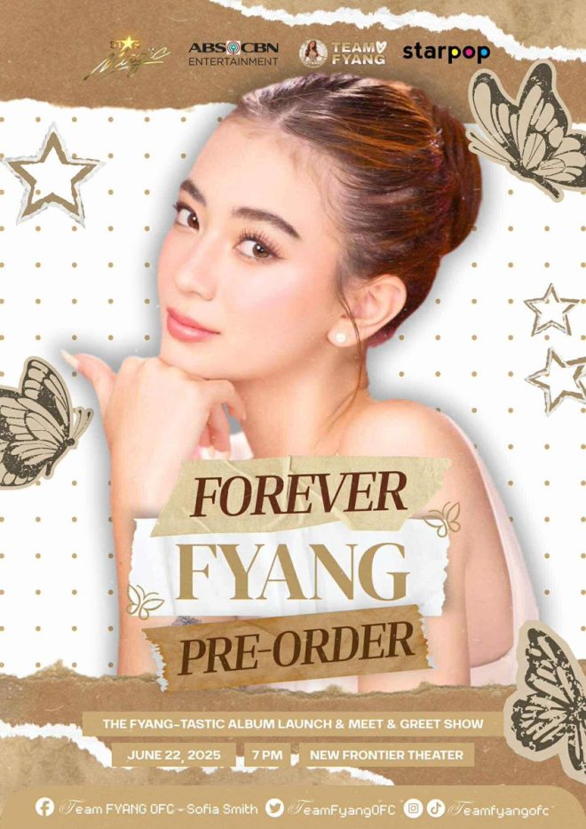 FOREVER FYANG Merch Pre-Order: Only for Concert Goers! — Fyang concert exclusive merch, pre-order concert apparel, limited edition Fyang gear 2025