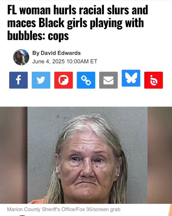 Florida Woman Maces Young Black Girls for Blowing Bubbles! — racial violence against children, bear spray attack news, Florida hate crime incidents