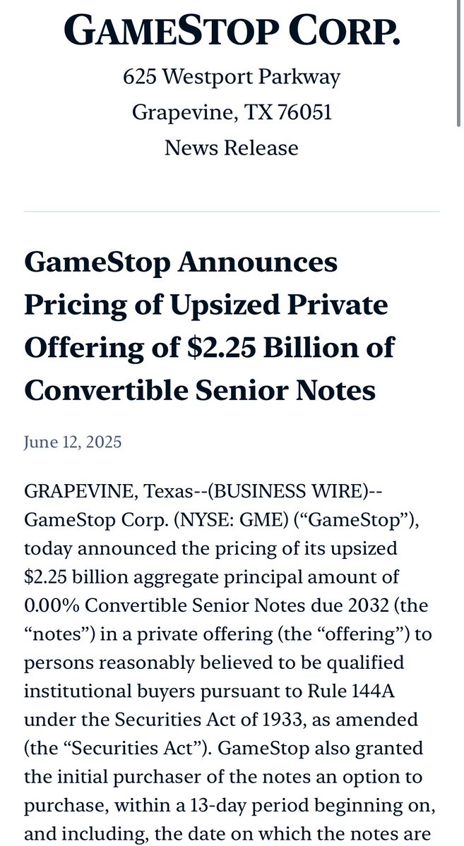 GameStop's $2.7B Move: Smart Strategy or Desperate Gamble? — private equity news, GameStop stock update, investment opportunities 2025