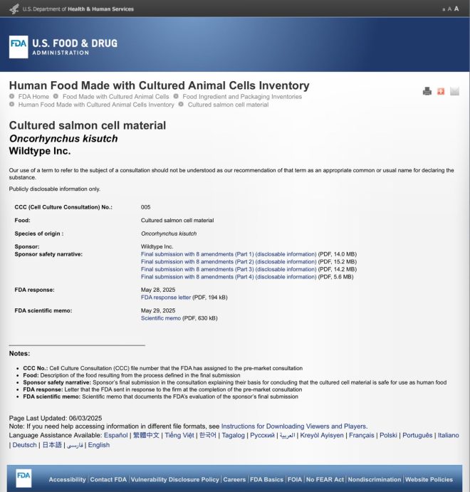 HHS Greenlights Lab-Grown Salmon: Cancer Risk Ignored? —  lab-grown food safety concerns, artificial meat health risks, FDA approval lab-grown salmon