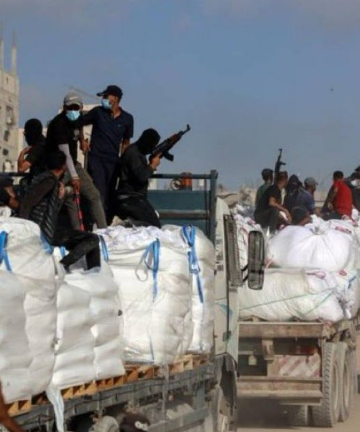 Hamas Seizes Aid Trucks: Is Israel Losing Control? — Dramatic increase in aid truck seizures Gaza 2025, Hamas commandeering humanitarian aid 2025, Israeli cabinet emergency meeting Gaza aid crisis