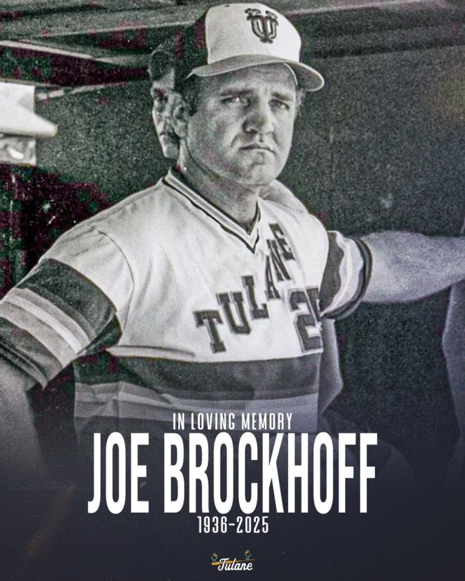 Heartbreaking Death of Coach Joe Brockhoff, Tulane Baseball Icon