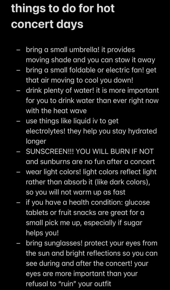 Heat Wave Hits DC Show: Is Your Life Worth a Concert? — heat safety tips for events, concert survival guide hot weather, outdoor event heat precautions
