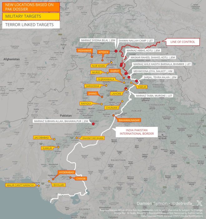 India's Controversial Strikes: New Targets in Pakistan Revealed — Pakistan conflict map, India Pakistan border tensions 2025, recent military strikes in Pakistan