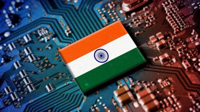 India's Electronics Boom: Will It Outpace China by 2030? — Electronics industry growth in India, Global chip manufacturing in 2025, Mobile production boom in Bharat
