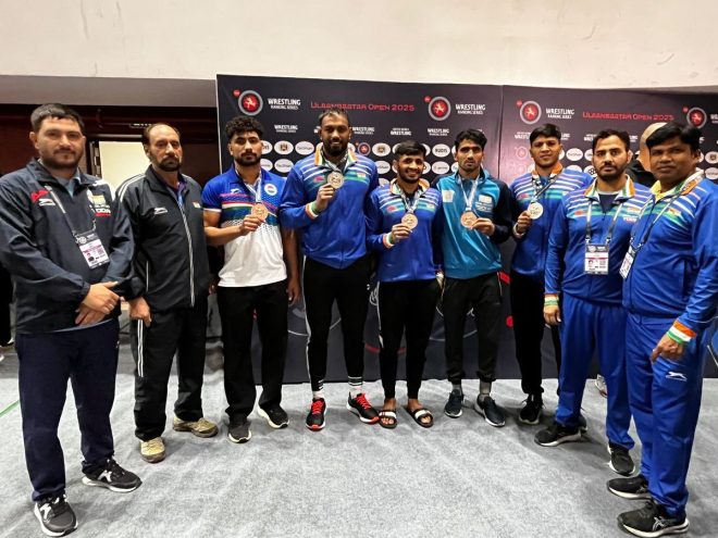 India's Women Wrestlers Shock the World with 21 Medals! —  India wrestling achievements, Ulaanbaatar Open 2025 medals, women wrestlers India performance