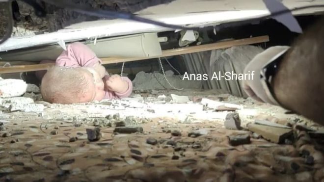 Infant Rescued from Gaza Rubble: A Heart-Wrenching Miracle! —  Gaza City rescue operations, humanitarian crisis in Gaza, infant survival stories 2025