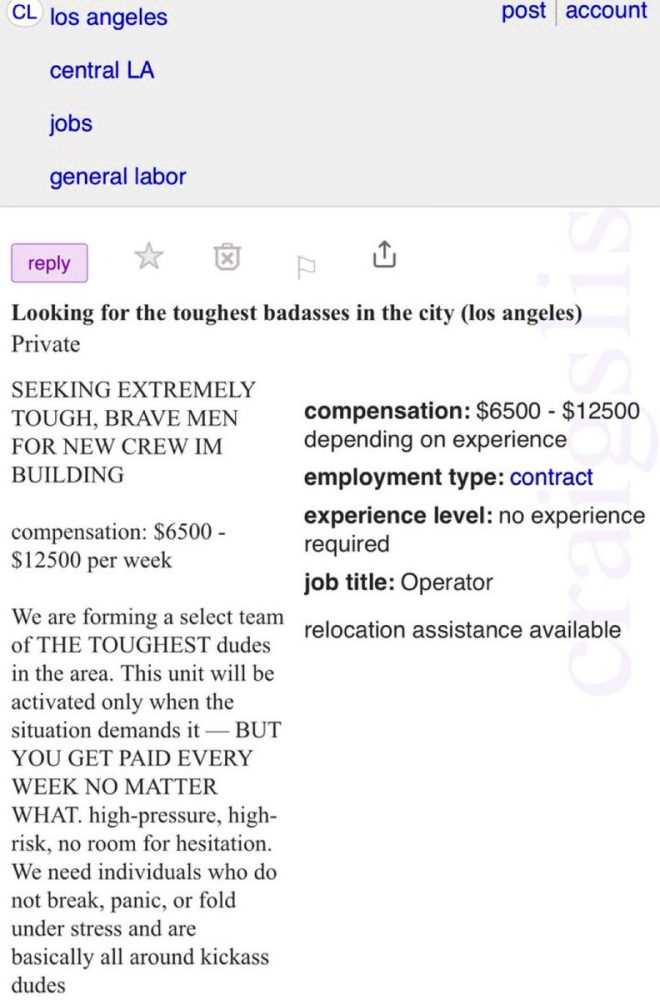 "Insane Offer: $12,500 A WEEK to Riot in California Sparks Controversy" — California riots, Riot wages, California protests