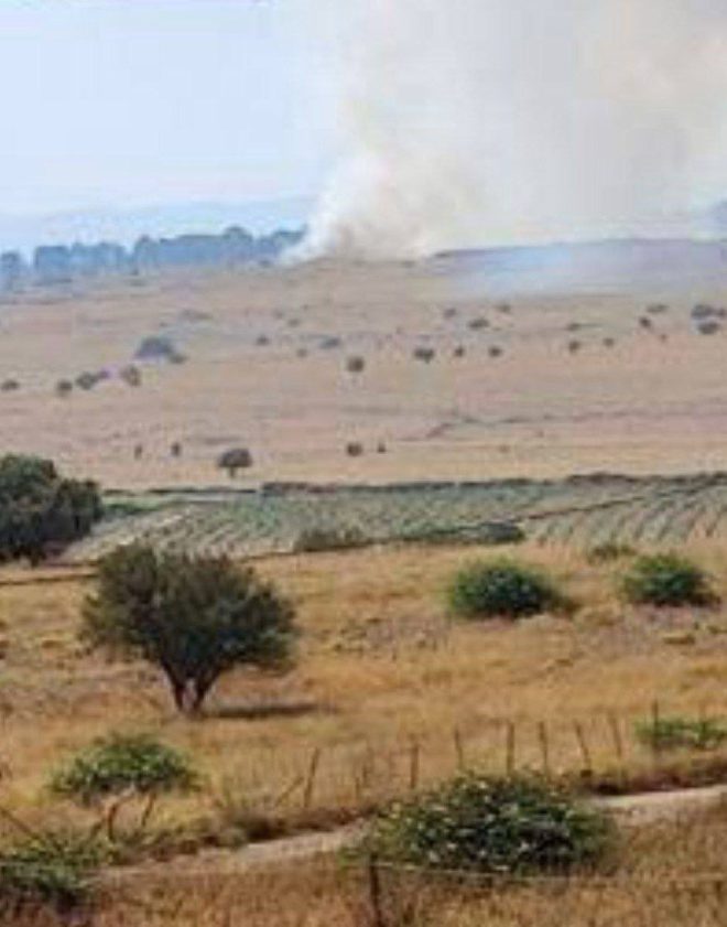 Iran Strikes Israel: Missiles or Drones in Golan Clash? —  Iran-Israel military conflict, Golan Heights missile attack, Iranian drone strikes 2025