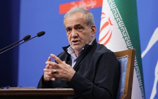 Iran's Pezeshkian: End War by Stopping Zionist Actions! — Iranian President Pezeshkian news, Middle East conflict resolution 2025, Iran military response strategy