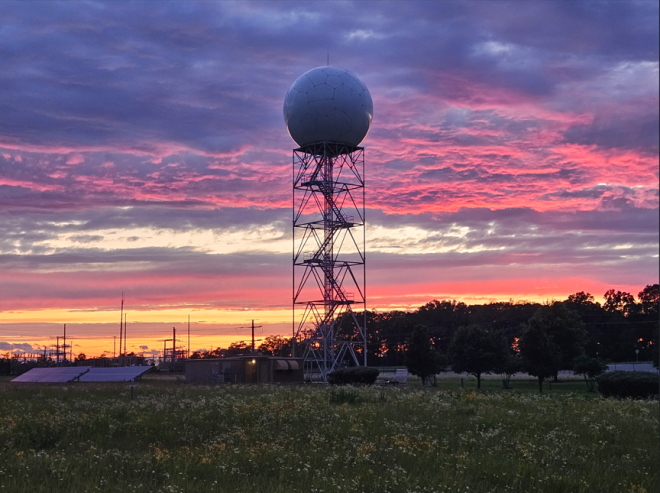 Is Calm Weather a Sign of Something More Sinister? — calm evening weather, sunset after storm, overnight dry conditions 2025