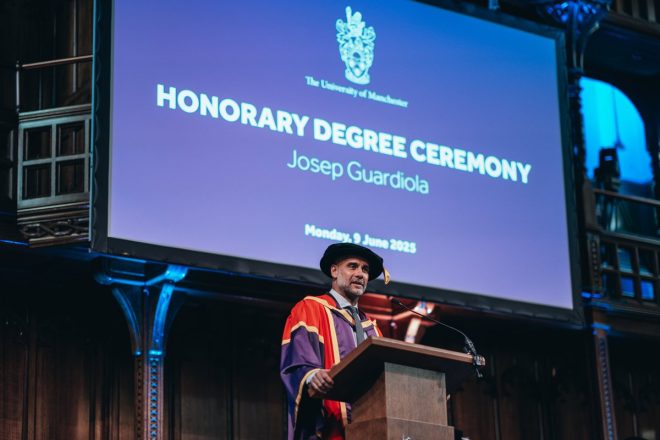 Is Guardiola's Honorary Degree a PR Stunt? — Pep Guardiola honorary degree, Manchester City football achievements, University of Manchester honors 2025