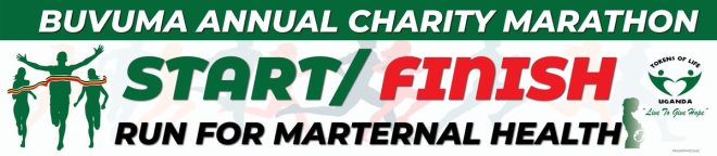 Is Maternal Health at Risk? Join the Run Now! — Maternal Health Awareness 2025, Charity Run Uganda, Graphic Design for Social Causes