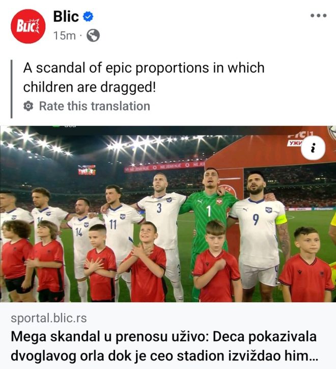 Is Serbia's Eagle Symbol a Cry for Attention? —  eagle symbolism in Serbia, cultural identity in sports, football rivalry dynamics 2025