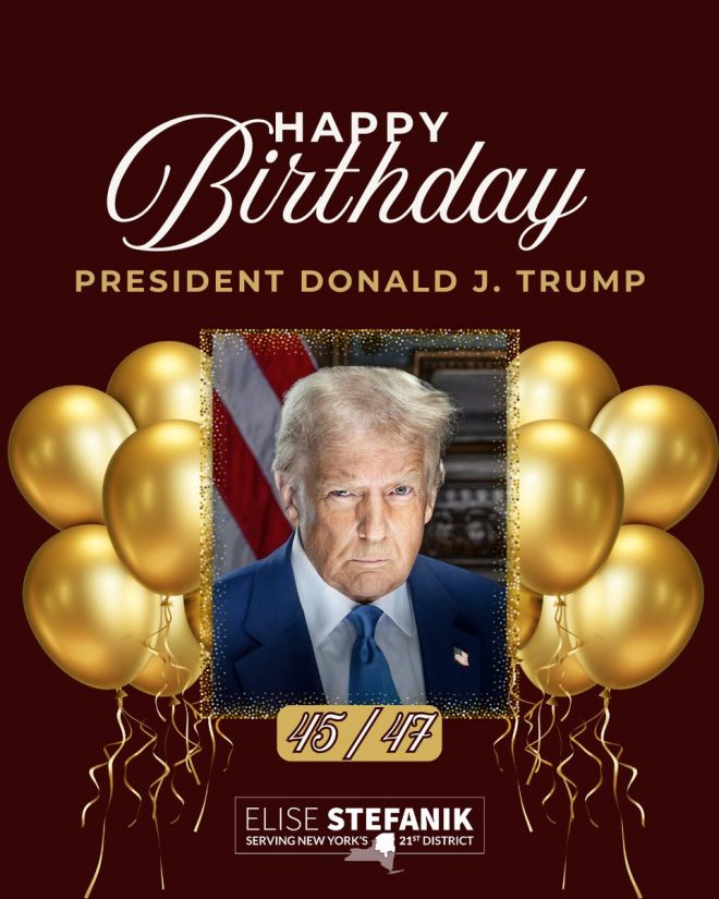 Is Trump the Greatest Leader of Our Time? Happy Birthday! — "Upstate New York celebrations, North Country leadership, Trump birthday tribute"