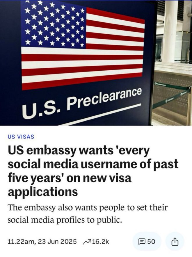 Is the U.S. Tracking You? Social Media Scrutiny Sparks Outrage! — U.S. visa social media requirements, government identity verification 2025, public social media profiles for visa applicants