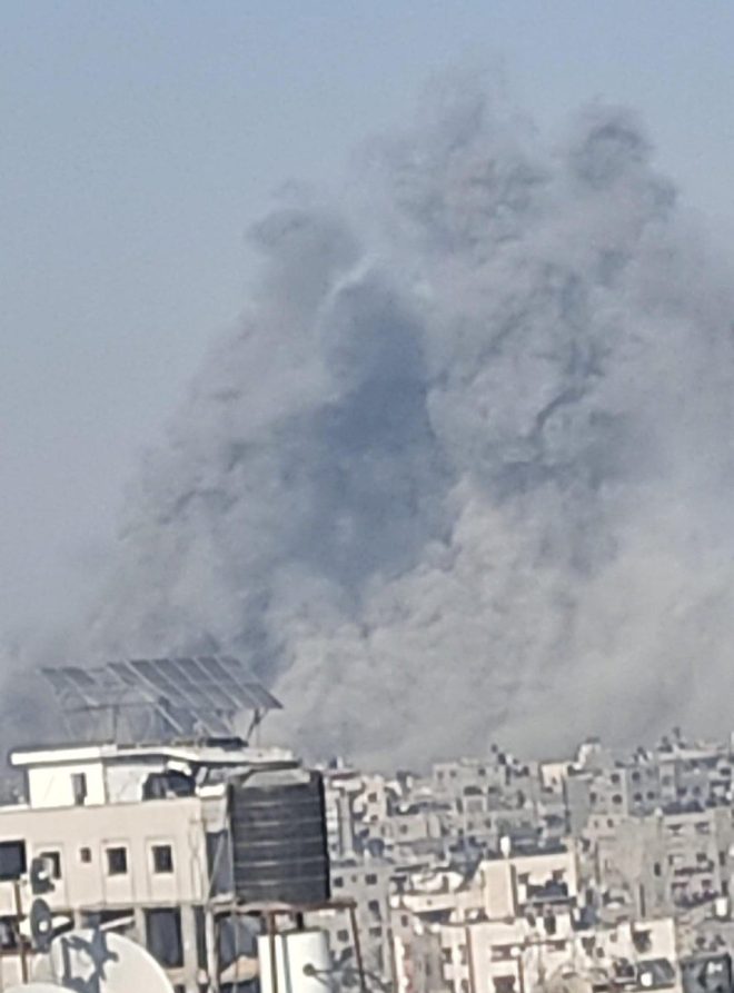 Israeli Airstrikes Target Civilian Block in Gaza: Outrage! — Gaza Strip airstrikes, Jabalia city conflict news, Israeli military operations 2025