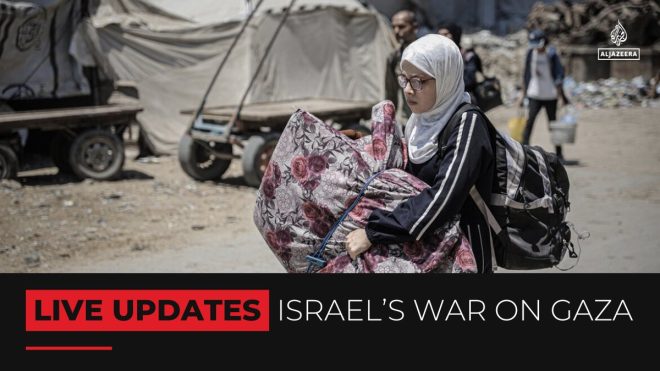 Israel's Air Strikes Spark Outrage: A Humanitarian Crisis? — Israel Gaza conflict updates, Palestinian casualties air strikes, forced displacement Gaza 2025