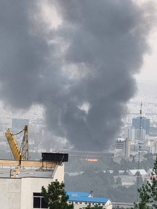Israel's Bold Strike: Iran's Media Hub in Ruins! — Israeli military operations, Tehran airstrike news, Iran media disruption