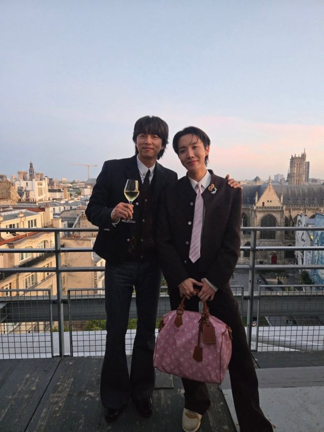 J-Hope Sparks Controversy with Gong Yoo at LV Show! — JhopeGongYooLV2025, JhopeParisFashion2026, LouisVuittonSpringShow2025