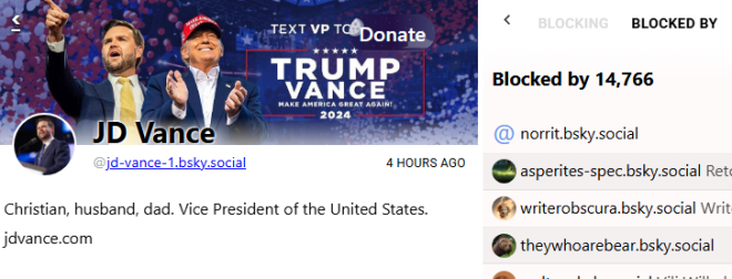 JD Vance: Blocked by 15,000 on Bluesky—Why So Many? — JD Vance social media backlash, Bluesky user block rates, political figure online reputation