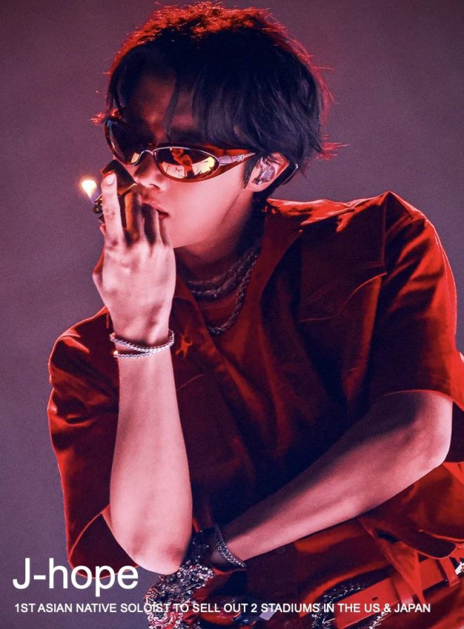 JHOPE Shatters Records: 1st Asian Soloist to Sell Out Stadiums! — JHOPE concert history, Asian soloist stadium sellout, 2025 JHOPE US Japan tour
