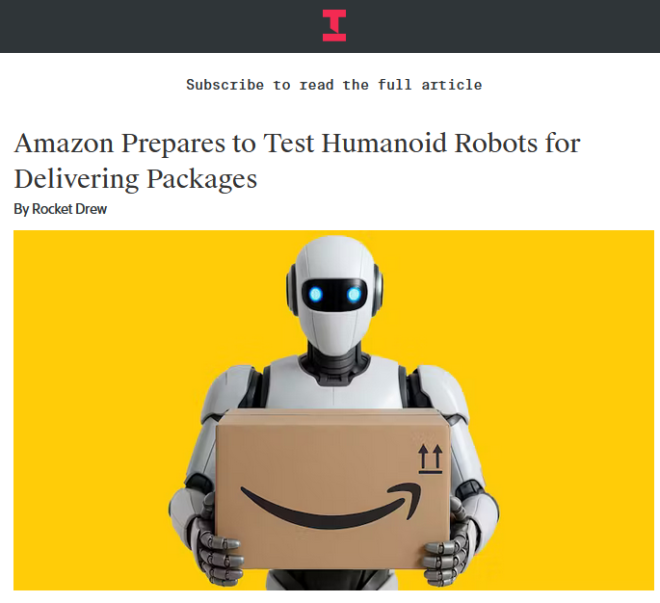JUST IN: Amazon's Humanoid Robots Set to Disrupt Delivery! — humanoid delivery robots, electric delivery vehicles 2025, Amazon Rivian partnership