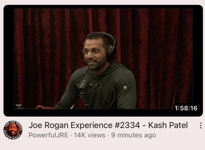 🚨 KASH PATEL's SHOCKING Claims About JOE ROGAN! 🔥 — Kash Patel interview insights, Joe Rogan podcast highlights, breaking political commentary 2025