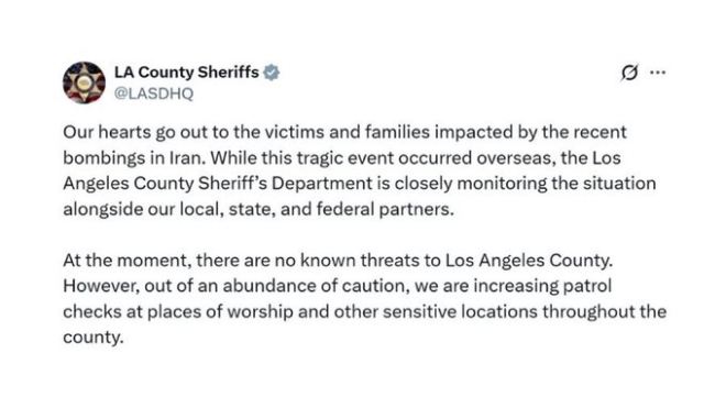 LA Sheriffs Delete Shocking Post: What Was It? — LA County Sheriff news, social media policy updates