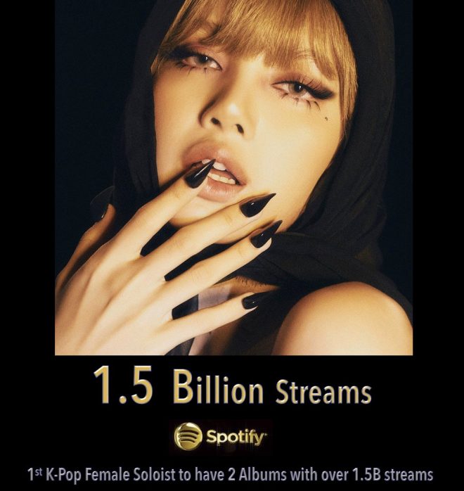 LISA's 'Alter Ego' Breaks Records: A K-Pop Revolution! — LISA K-pop soloist, Alter Ego Spotify streams, LISA LALISA success