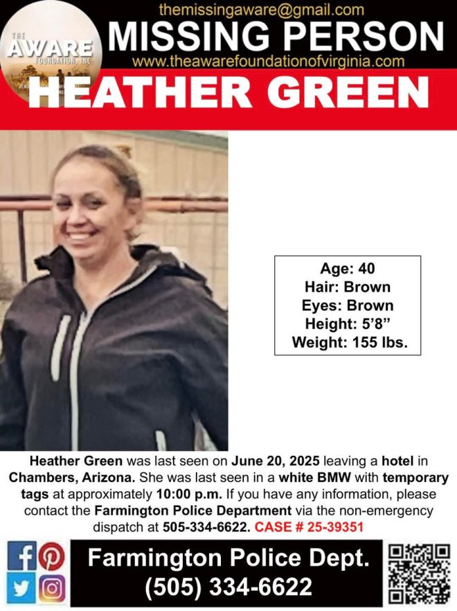 MISSING: Heather Green Vanishes from Arizona Hotel! — missing person report, unsolved disappearances 2025, locate missing individuals