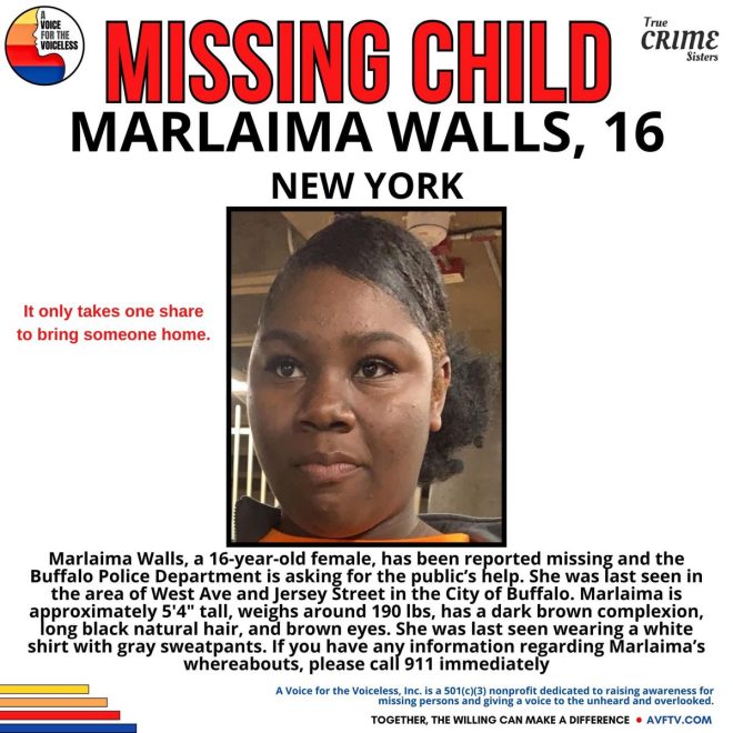 🚨 MISSING TEEN: What Happened to Marlaima Walls? 🚨 — missing person alert, teen safety awareness, Buffalo NY missing teenager