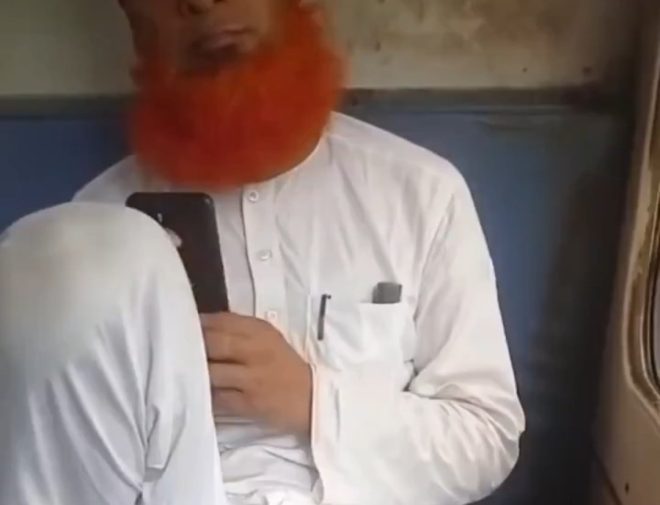 Man Assaulted on Train: A Shocking Clash of Cultures! — shocking train incident, public intervention in misconduct, Dharmanagar train assault