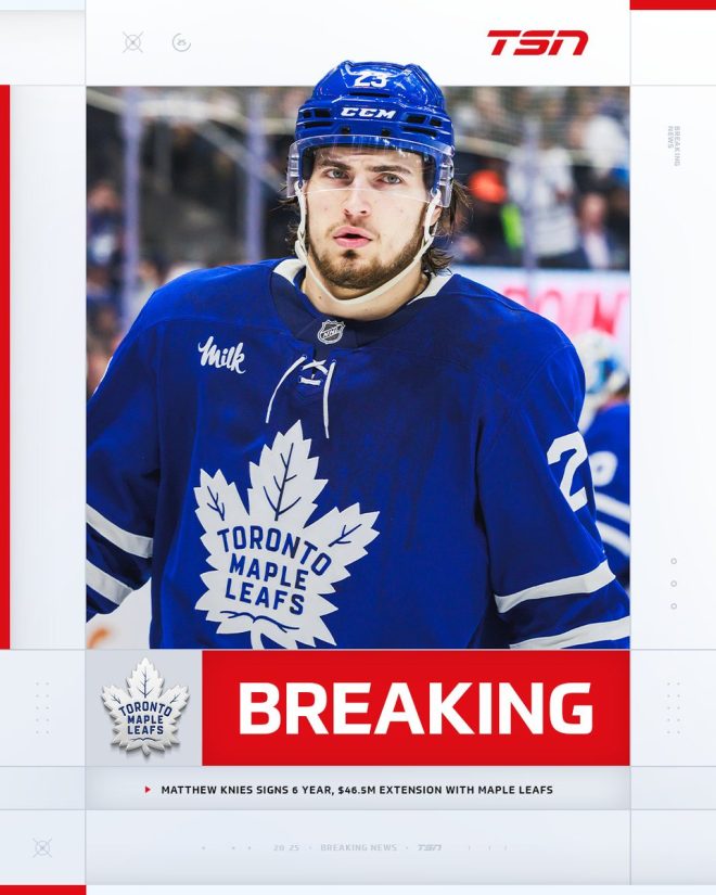 Maple Leafs Lock In Knies: Is This a Smart Move? — Matthew Knies contract news, Maple Leafs player extension, Toronto hockey salary updates