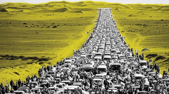 Marche pour Gaza: Égyptiens vs. Étrangers, Qui l'emportera? — Marche humanitaire Gaza, tensions diplomatiques Caire, manifestations internationales Gaza 2025