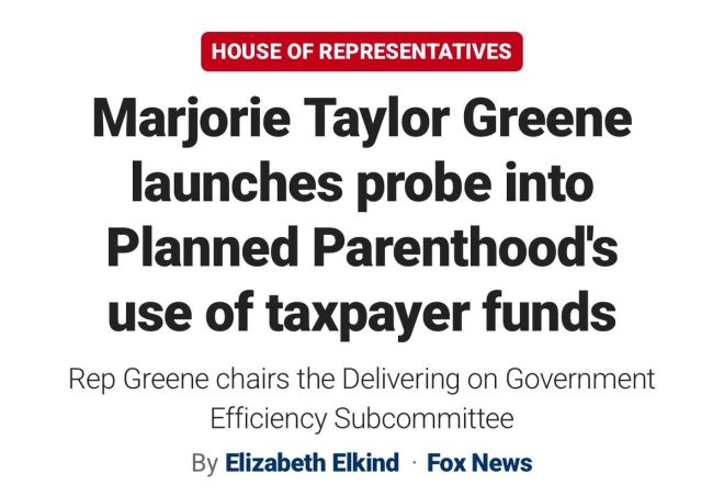 Marjorie Taylor Greene Targets Planned Parenthood Funds! — Planned Parenthood funding controversy, Marjorie Taylor Greene investigation 2025