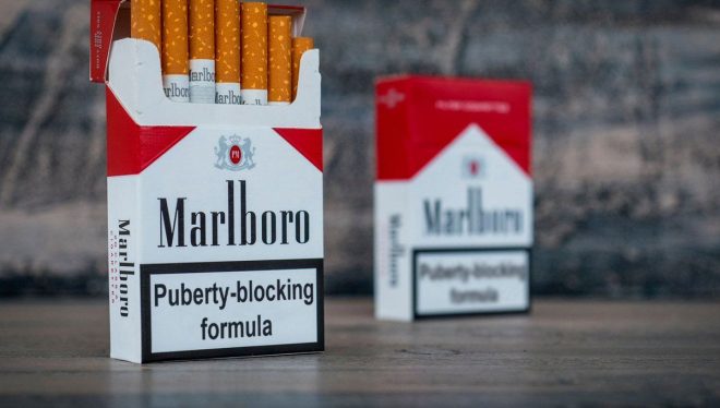 Marlboro's Shocking Move: Puberty Blockers in Cigarettes! — Marlboro cigarette marketing tactics, youth tobacco regulation 2025, harmful effects of nicotine on teens