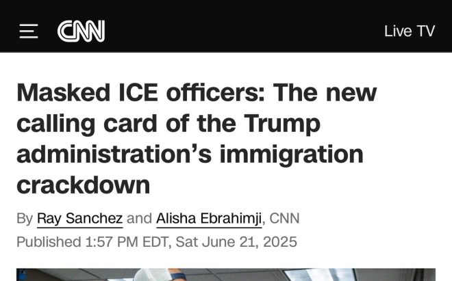 Masked ICE Agents: CNN's Shocking Twist on History! — legacy media deception, masked enforcement tactics