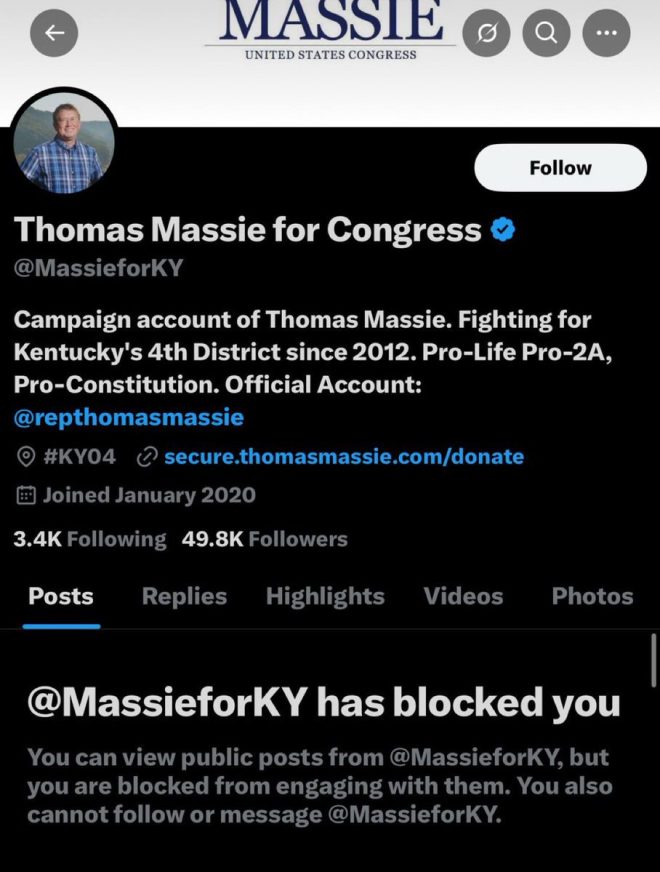 Massie’s Block List: Is He Silencing Conservative Voices? — Conservative influencer drama, social media blocking trends, Thomas Massie controversy 2025